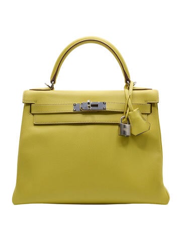 Hermès Handle Bags Epsom Kelly Retourne 28