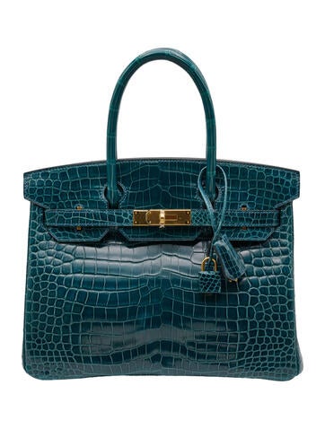 Hermès Handle Bags Porosus Crocodile Birkin 30