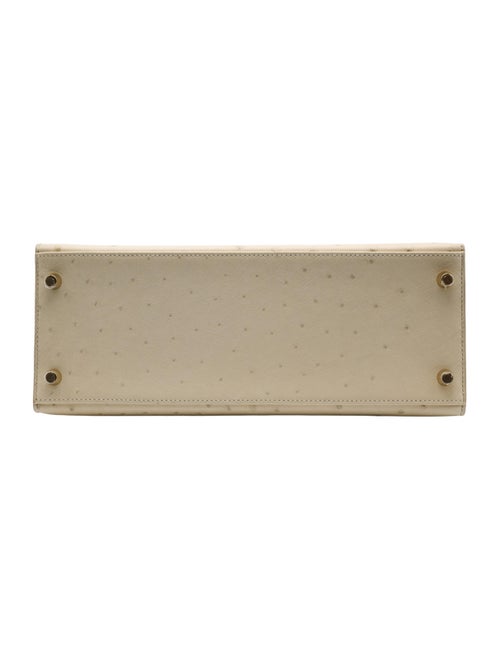 Hermès Ostrich Kelly Sellier 28