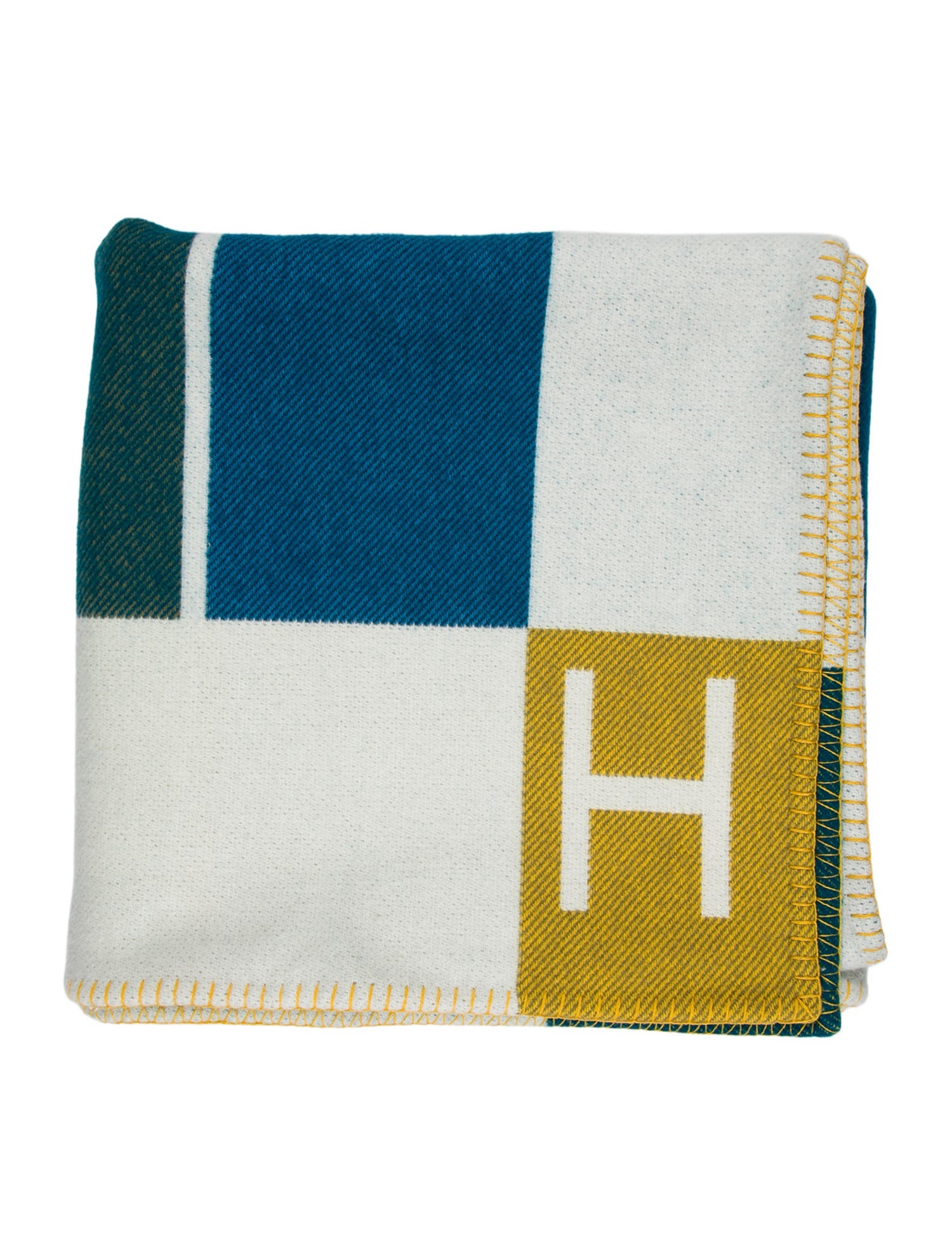 Hermès Avalon Vibration Throw Blanket w/ Tags