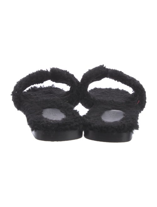 Hermès Oran Shearling Slides