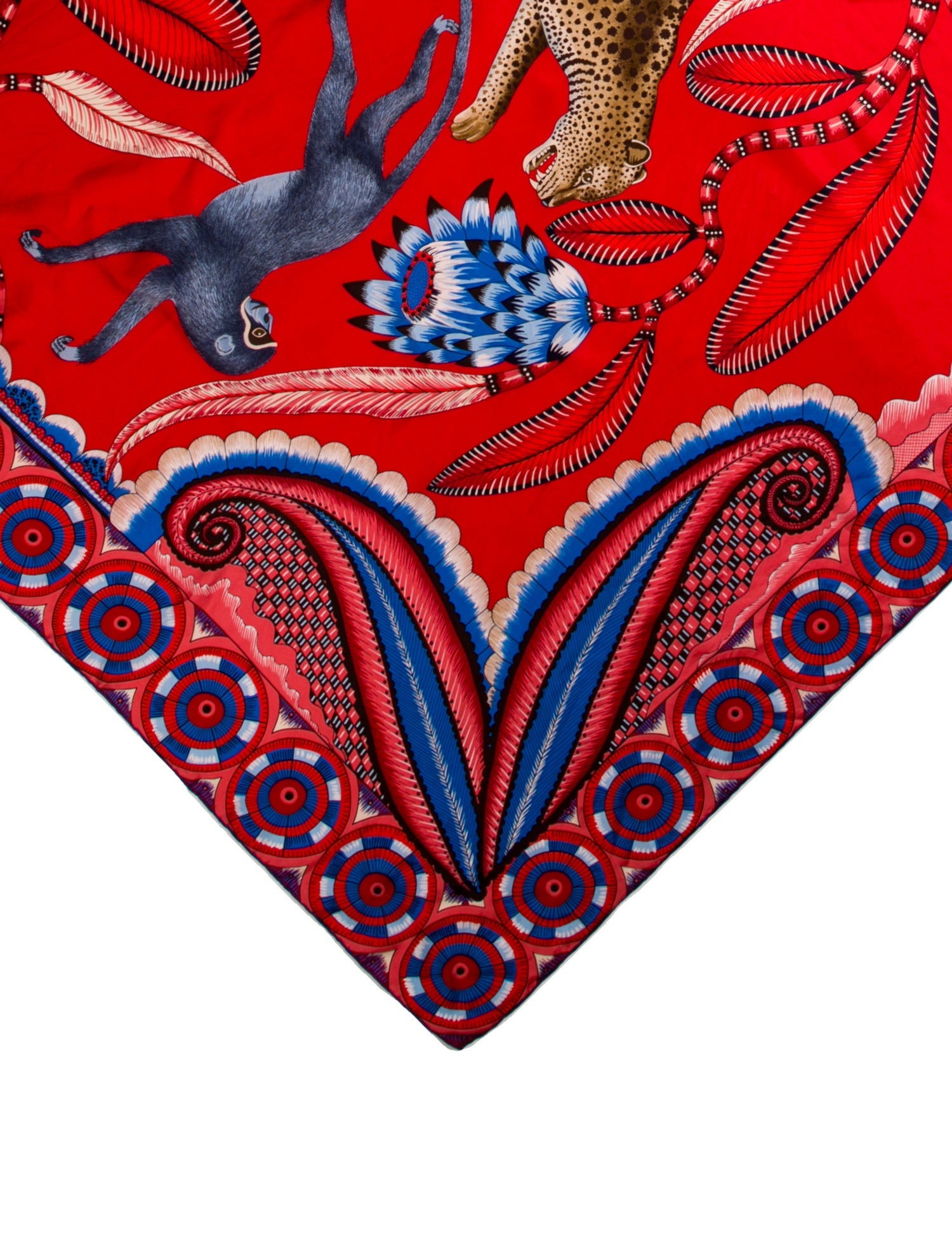 Hermès The Savana Dance Silk Scarf