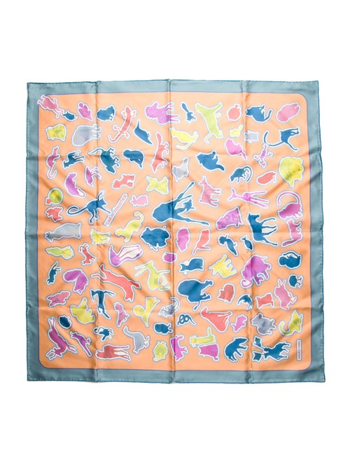 Hermès Caracteristick Silk Scarf