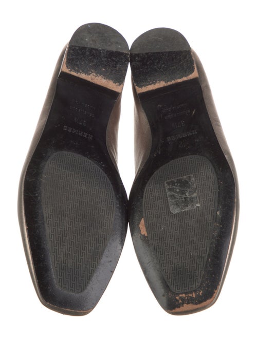 Hermès Liberty Leather Ballet Flats