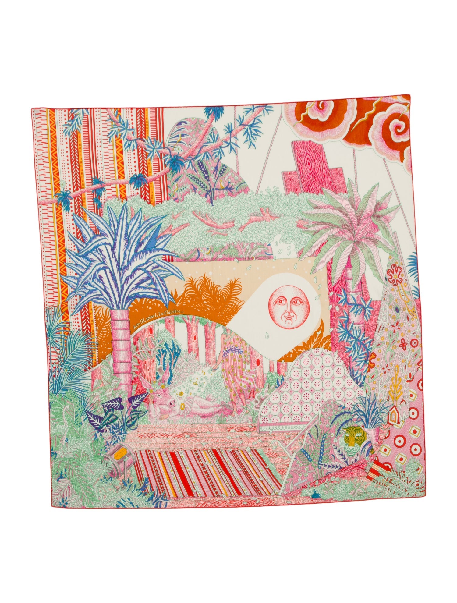 Hermès Acte III Scene I La Clairiere Cashmere Shawl