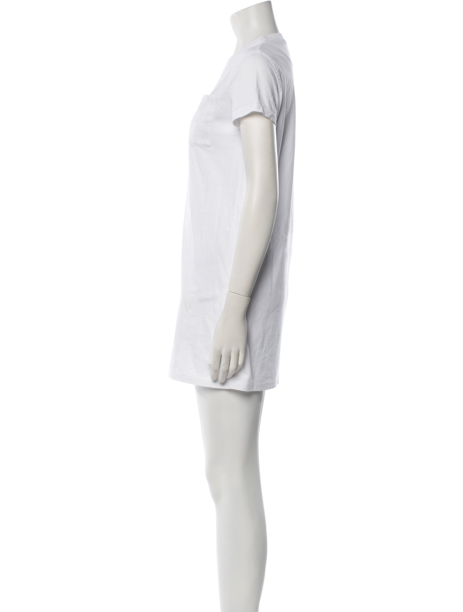 Hermès Crew Neck Mini Dress