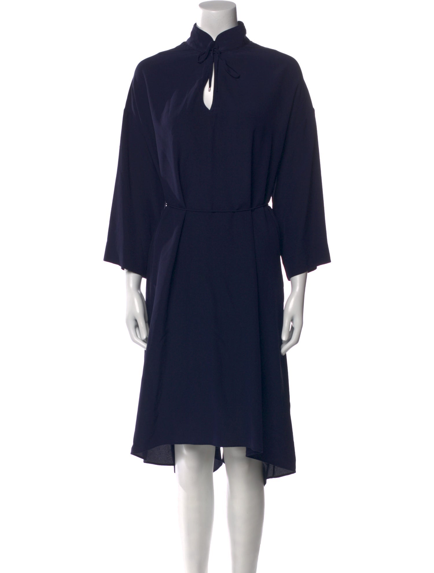 Hermès Silk Midi Length Dress