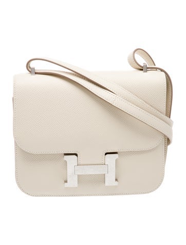 Hermès Shoulder Bags 2024 Epsom Mini Constance 18