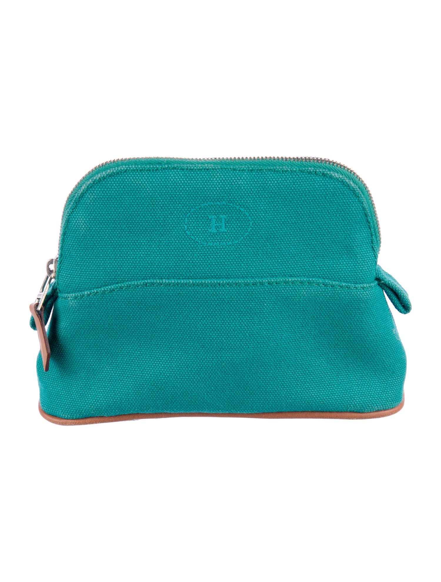 Hermès Toile Mini Bolide Cosmetic Pouch