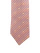 Hermès pattern silk tie