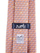 Hermès pattern silk tie