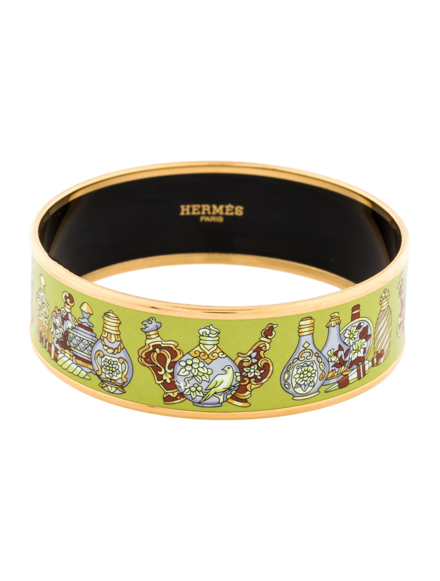 Hermès Wide Enamel Bangle