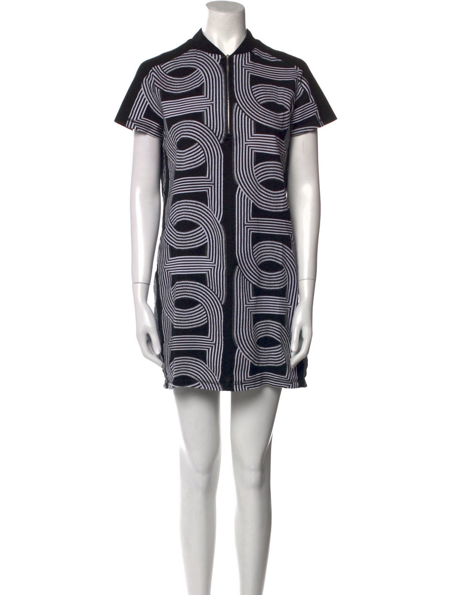 Hermès Printed Mini Dress