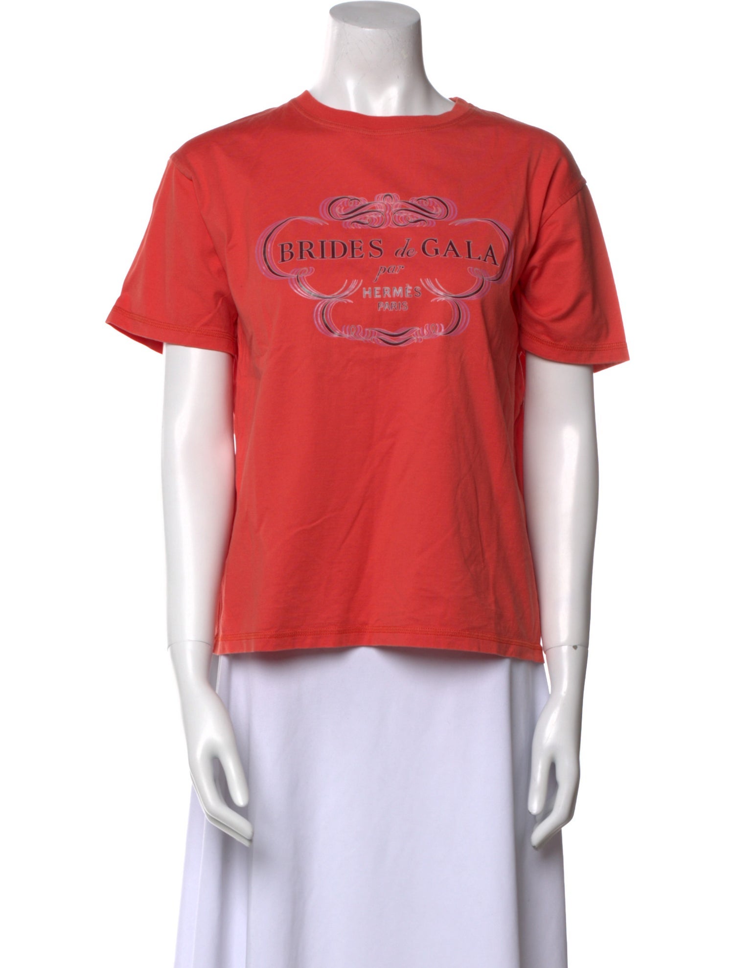 Hermès Graphic Print Crew Neck T-Shirt