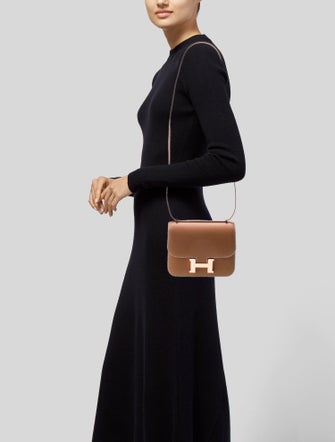 Hermès 2024 Epsom Mini Constance 18