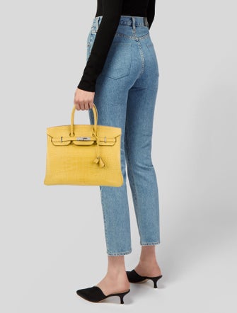 Hermès Matte Alligator Birkin 35