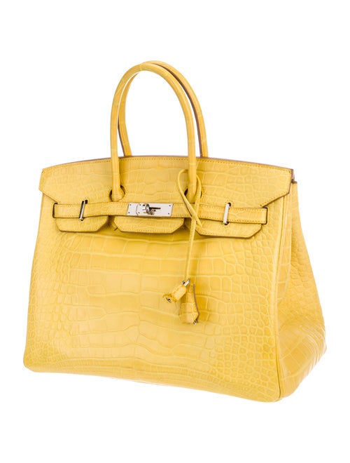 Hermès Matte Alligator Birkin 35