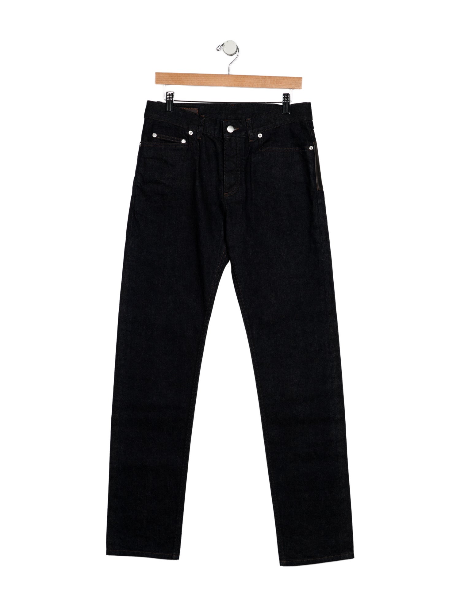 Hermès High-Rise Straight Leg Jeans w/ Tags