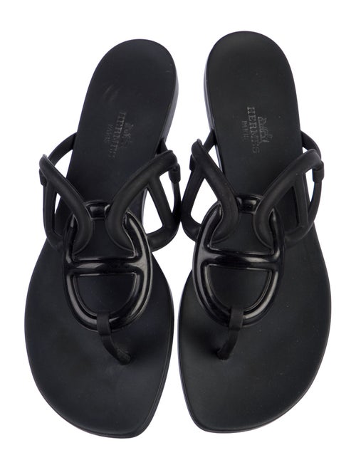 Hermès Egerie Chaîne d'Ancre Insignia Slides