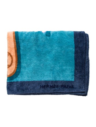 Hermès Cotton Horse Towel
