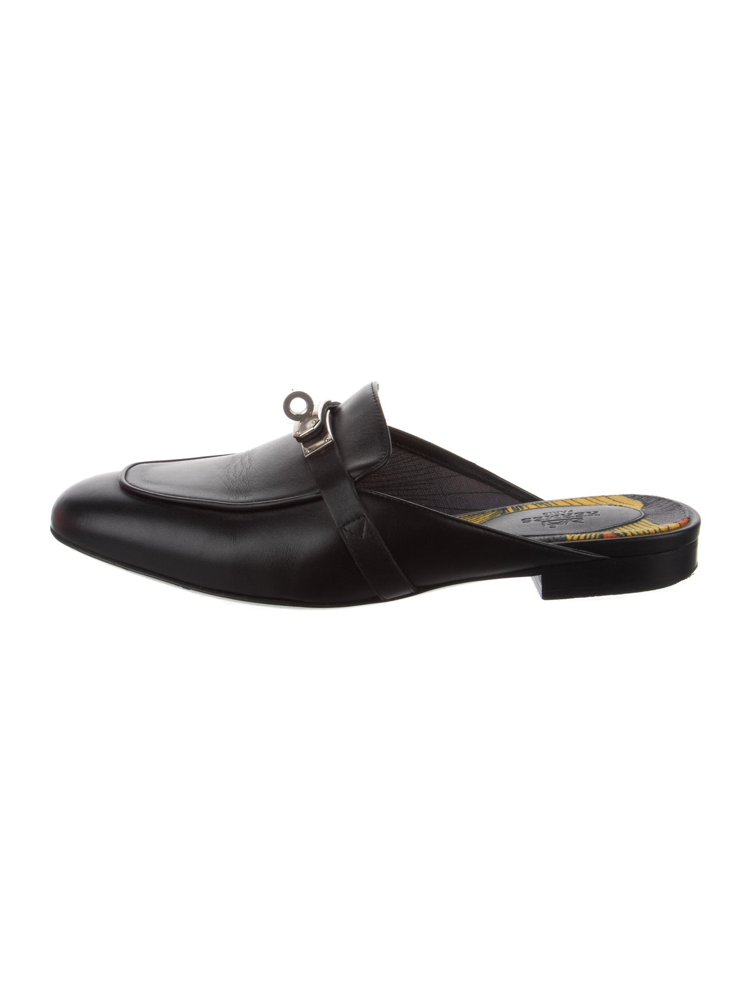 Hermès Oz Leather Mules