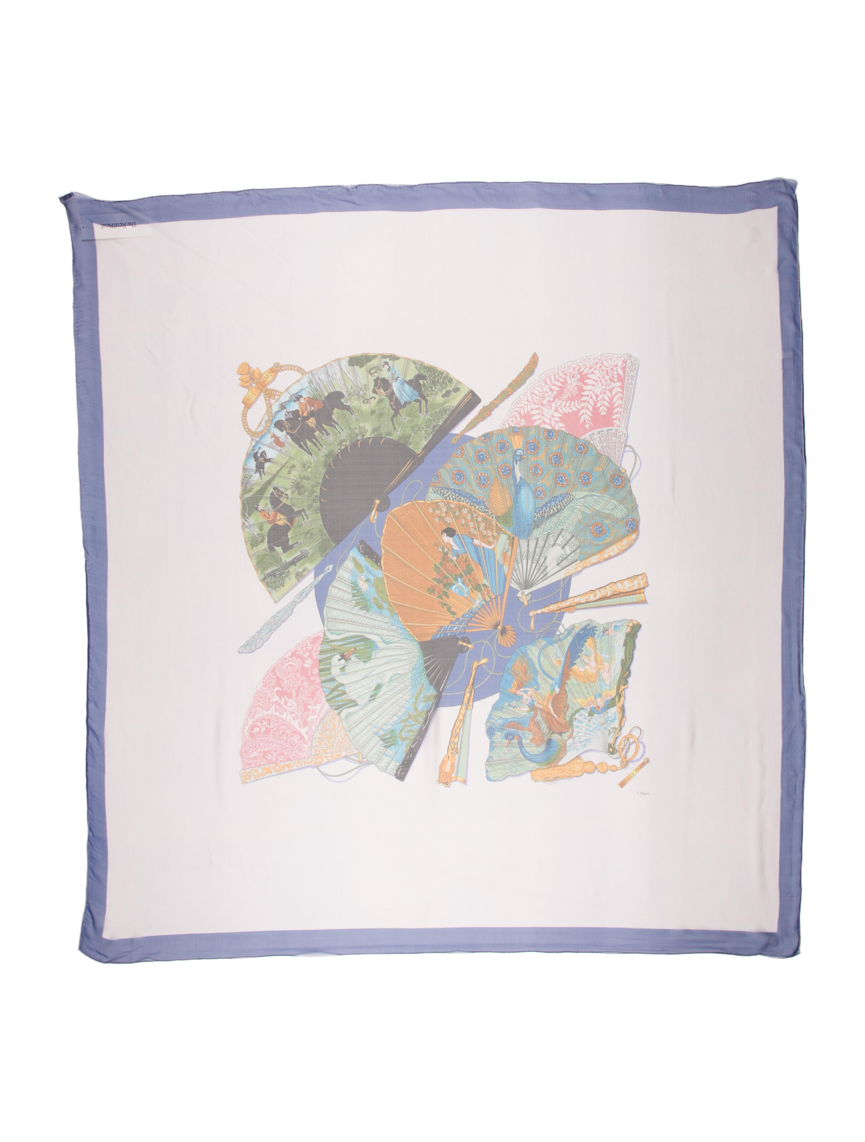 Hermès Brise de Charme Silk Shawl