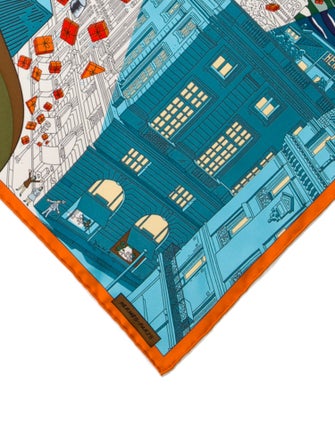Hermès Men's Silk Pocket Square