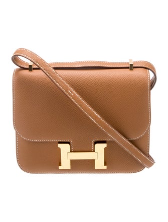 Hermès 2023 Epsom Mini Constance 18
