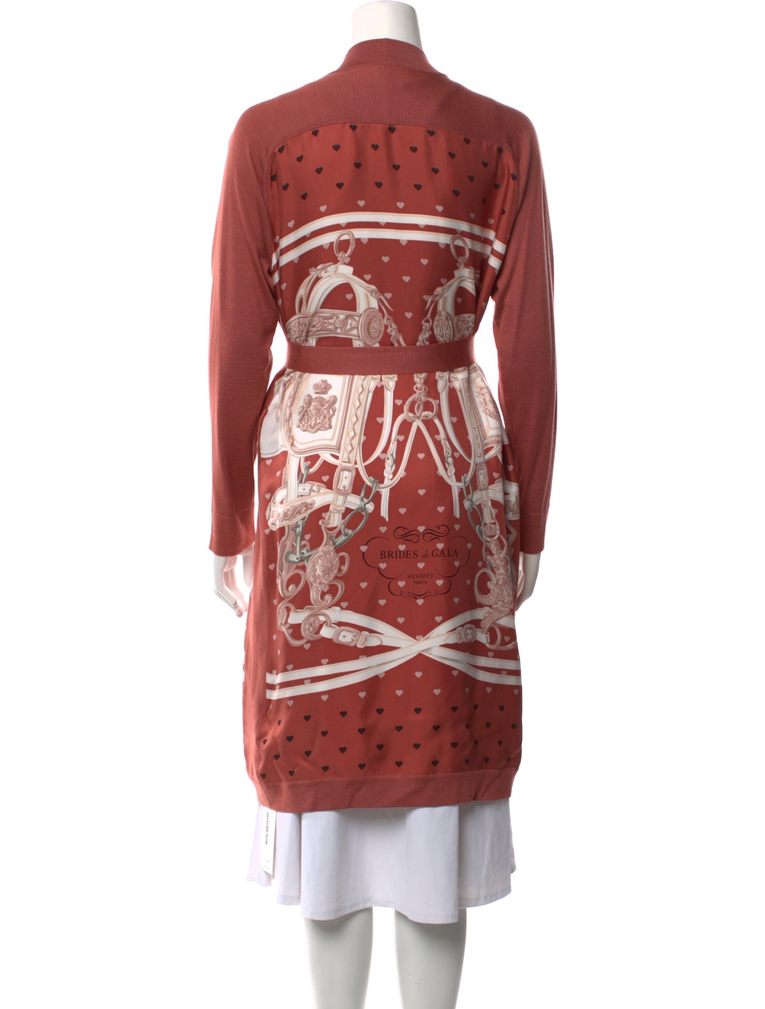 Hermès Silk Printed Sweater