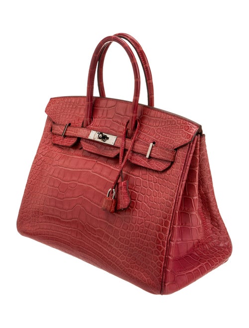 Hermès Matte Alligator Birkin 35