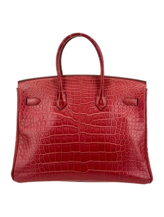Hermès Matte Alligator Birkin 35