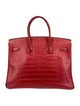 Hermès Matte Alligator Birkin 35
