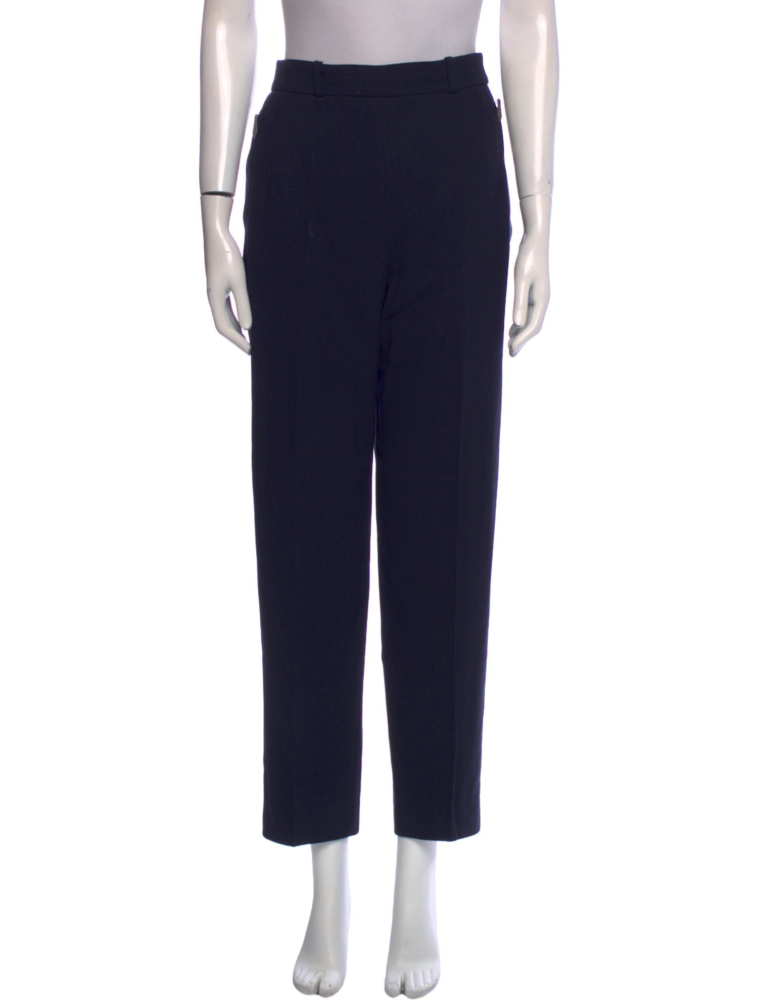 Hermès Virgin Wool Straight Leg Pants