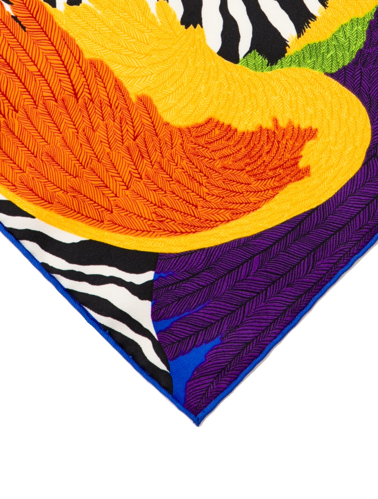 Hermès Zebra Pegasus Nano Silk Scarf