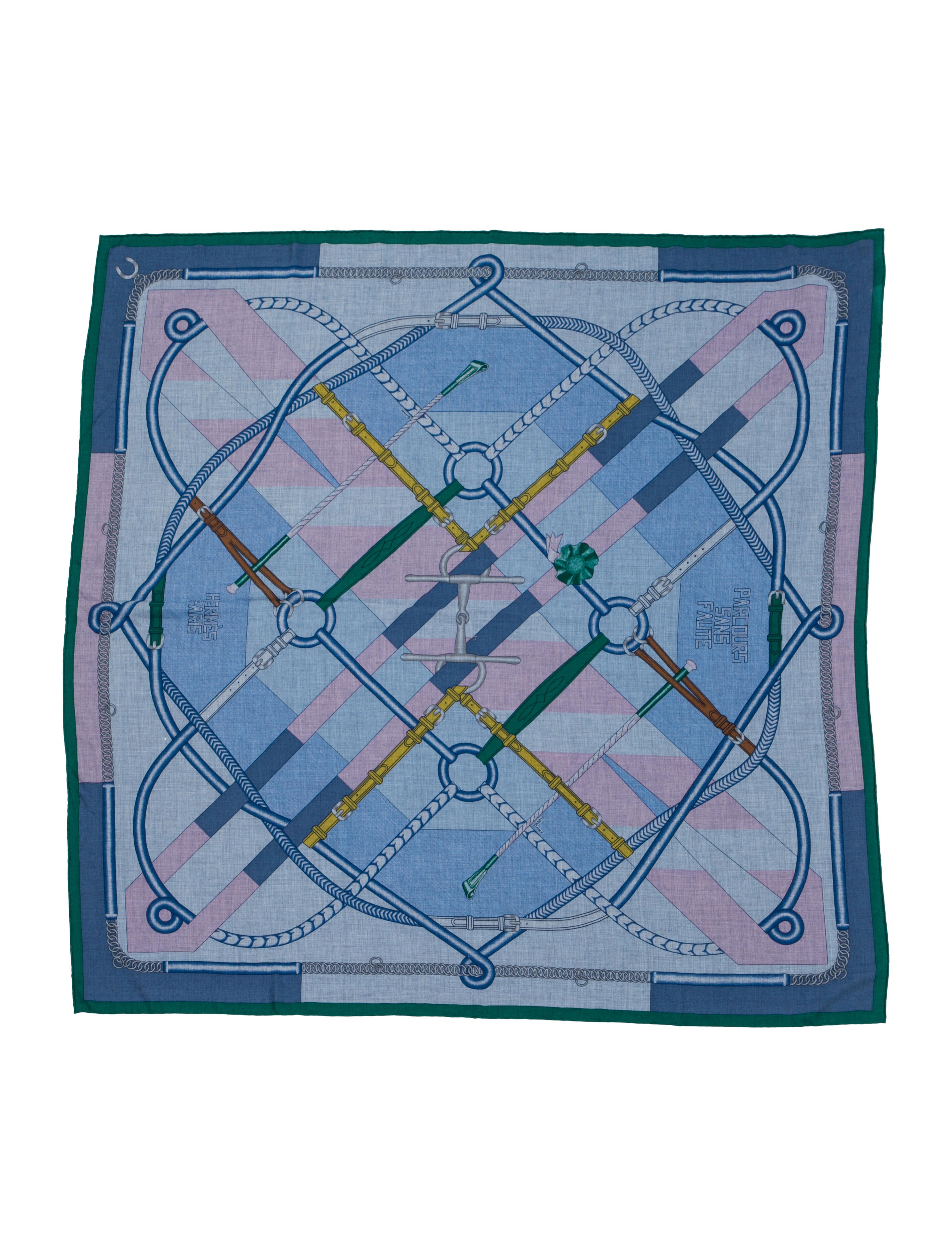 Hermès Parcours Sans Faute Cashmere Shawl