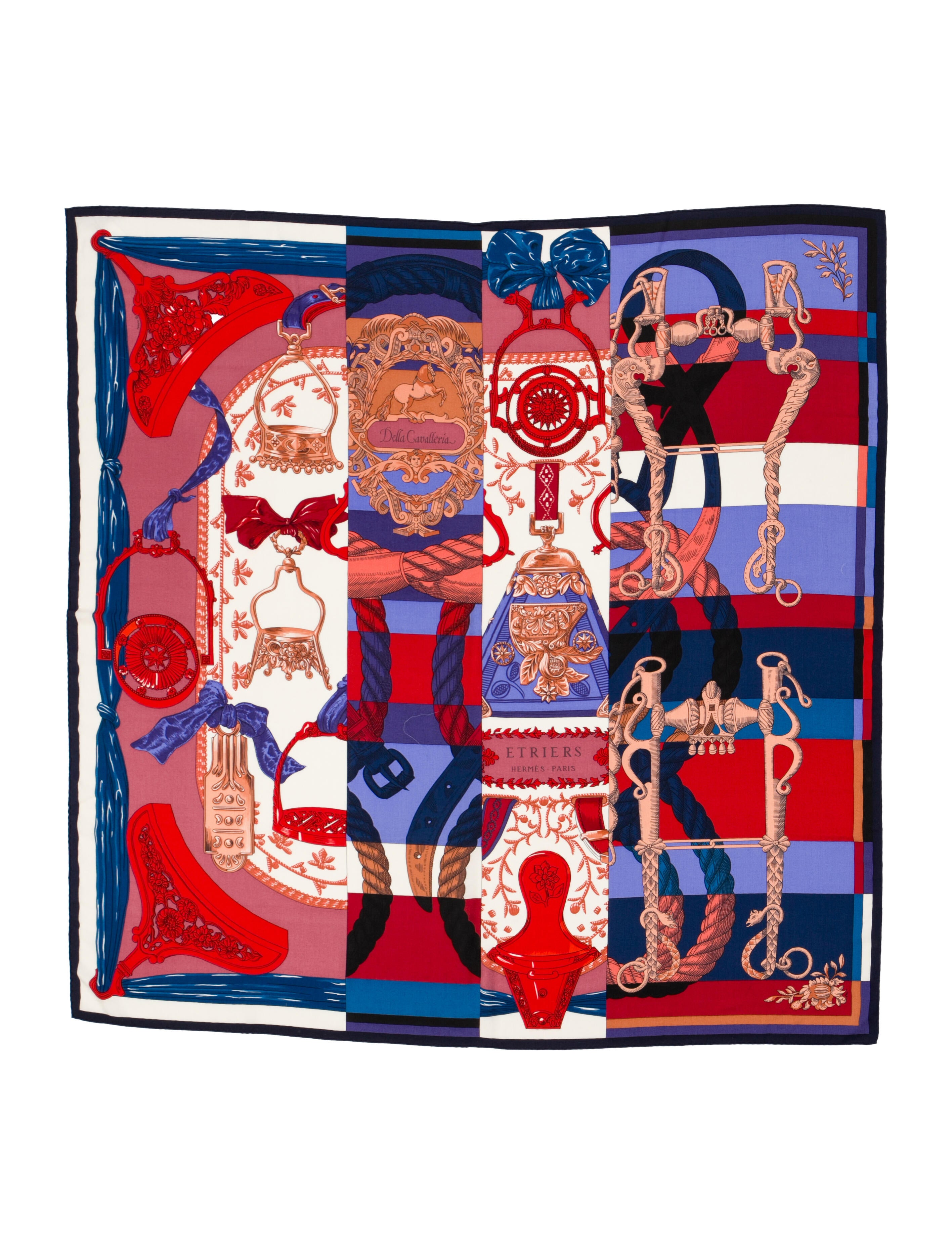 Hermès Della Cavalleria Cashmere Shawl