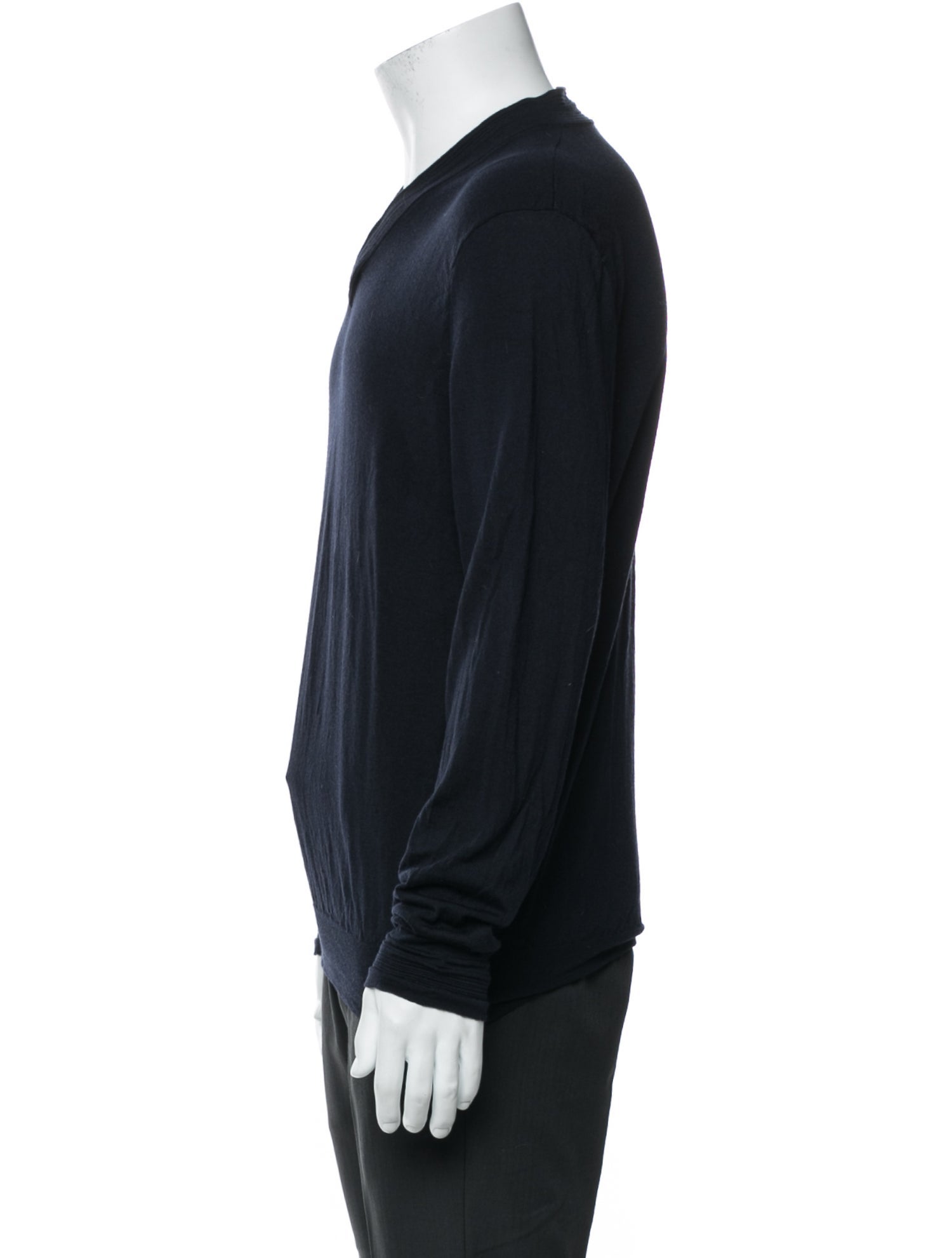 Hermès Wool V-Neck Pullover