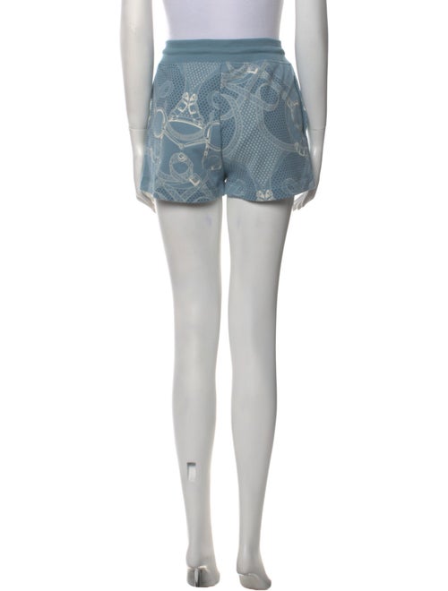 Hermès Graphic Print Mini Shorts