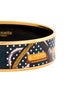 Hermès Wide Enamel Clic Clac A Pois Bangle Bracelet