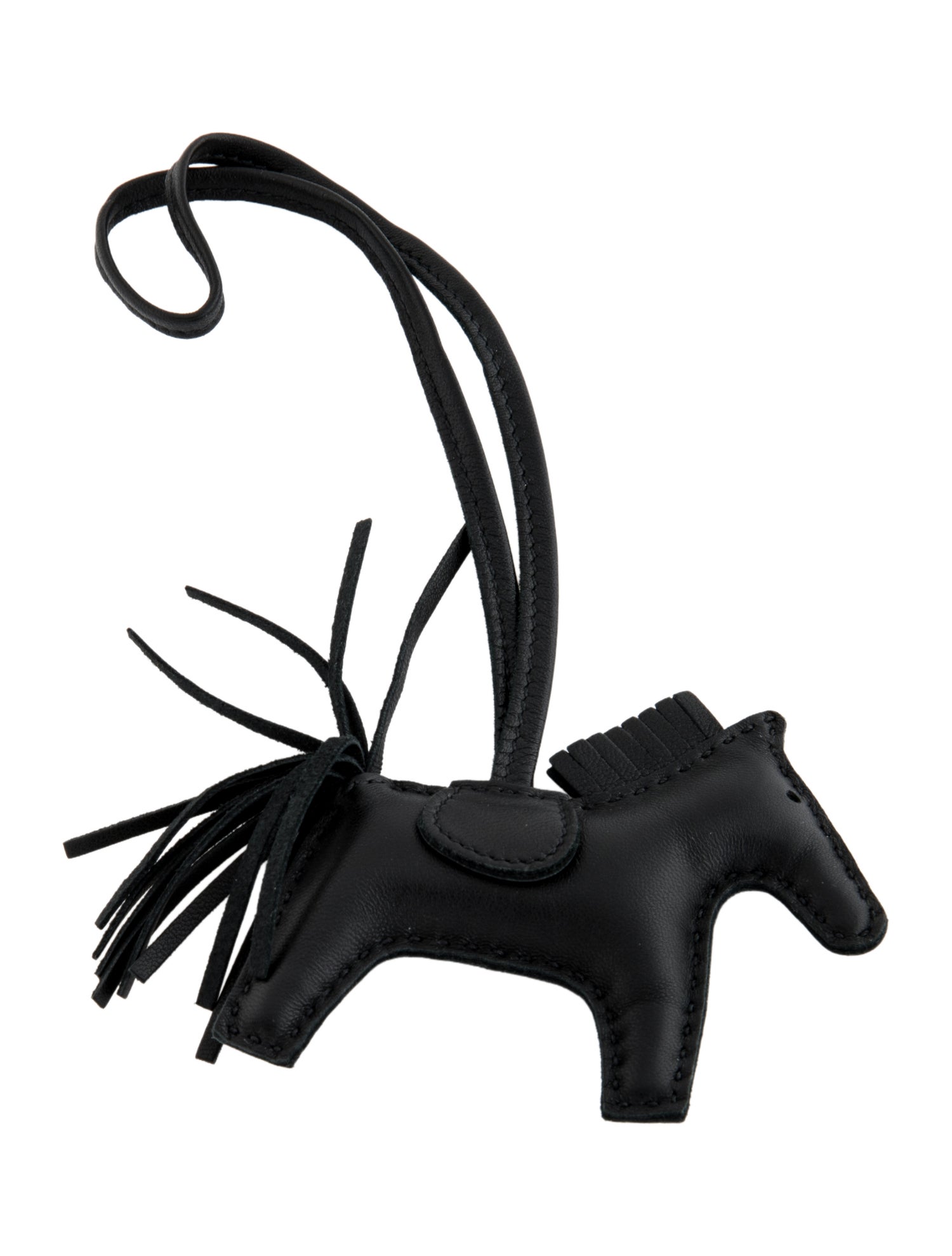 Hermès Milo So Black GriGri Rodeo Bag Charm TPM