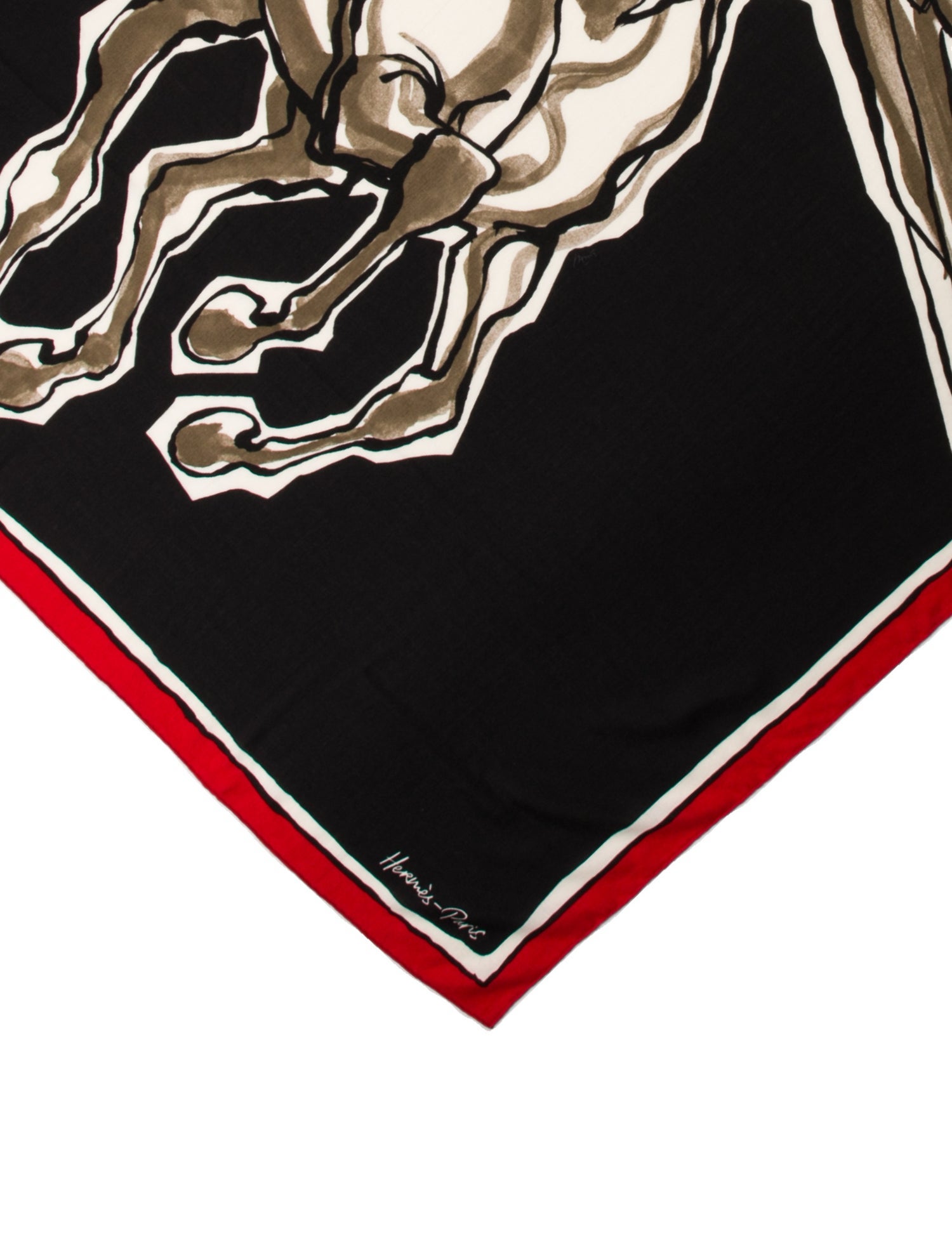 Hermès Libre Comme Pegase Cashmere Shawl