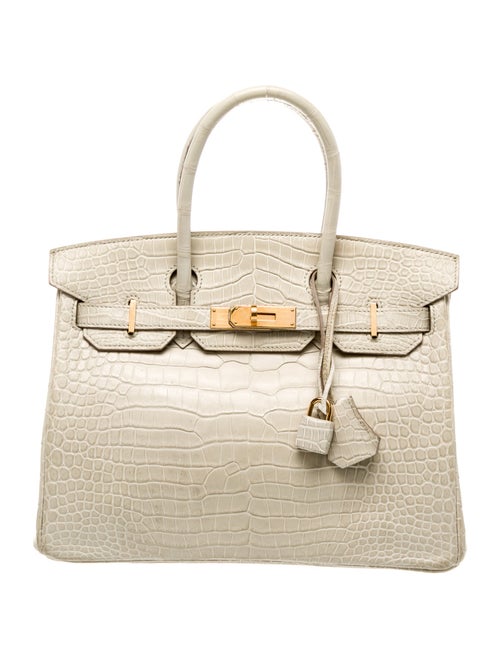 Hermès Matte Porosus Crocodile Birkin 30