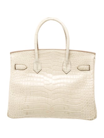 Hermès Matte Porosus Crocodile Birkin 30