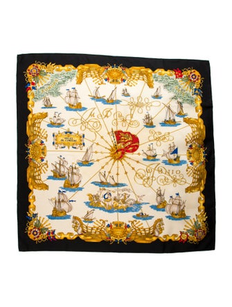 Hermès Mare de Jonio Scarf