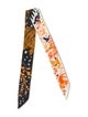 Hermès Sous Le Charme d'Orphee Baguette Silk Twilly Scarf