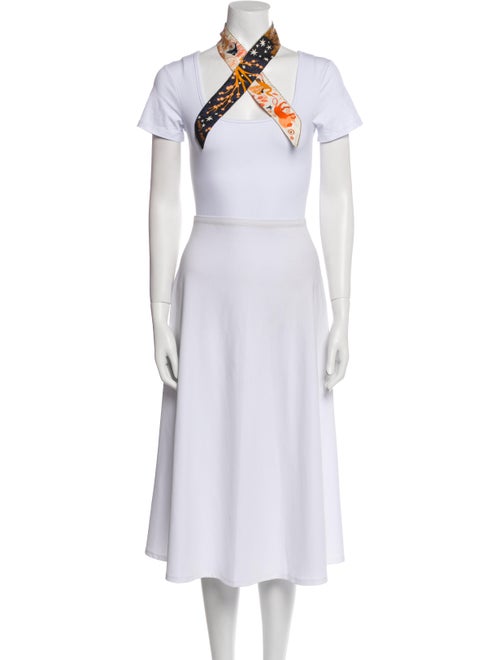 Hermès Sous Le Charme d'Orphee Baguette Silk Twilly Scarf