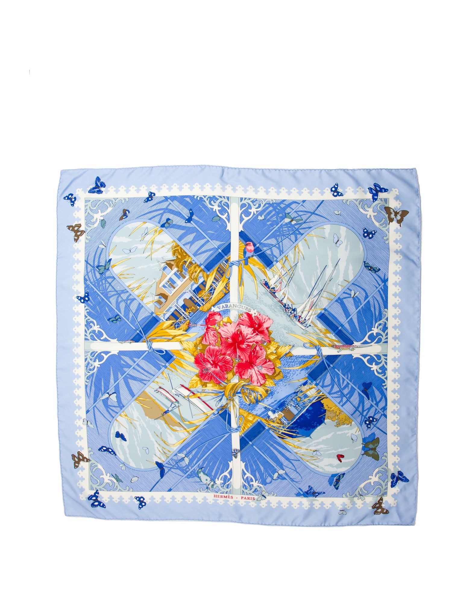 Hermès Varangues Silk Scarf