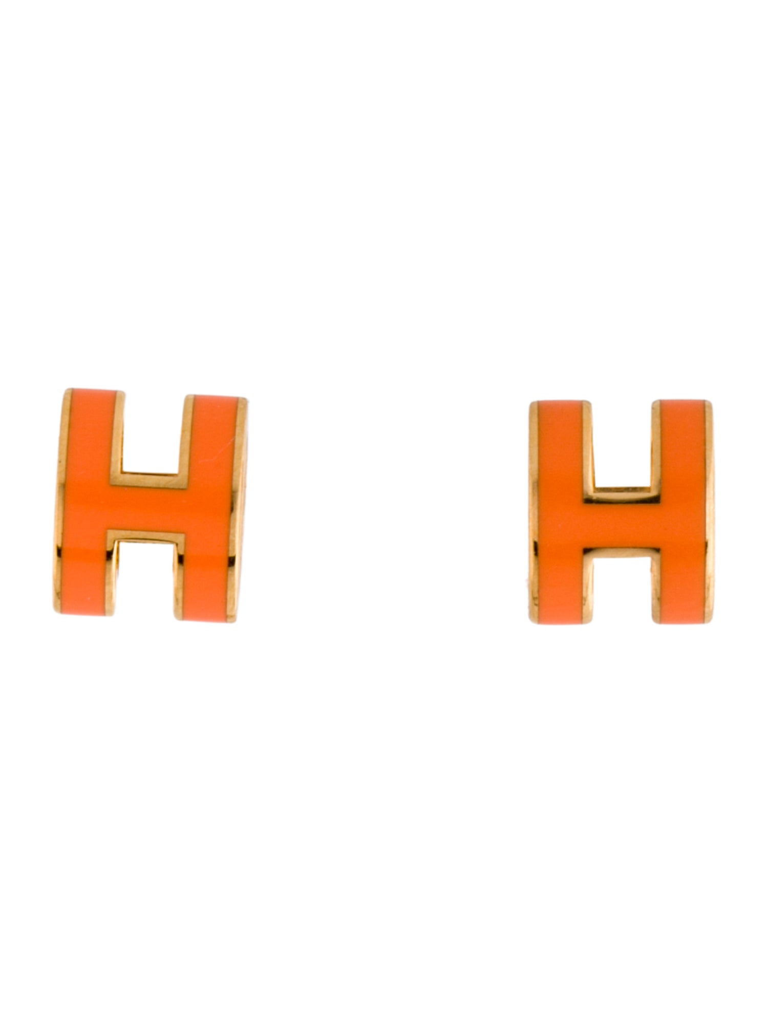 Hermès Mini Pop H Stud Earrings