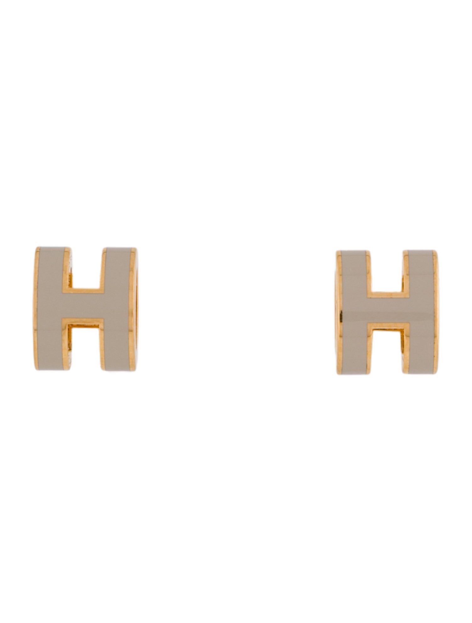 Hermès Mini Pop H Stud Earrings