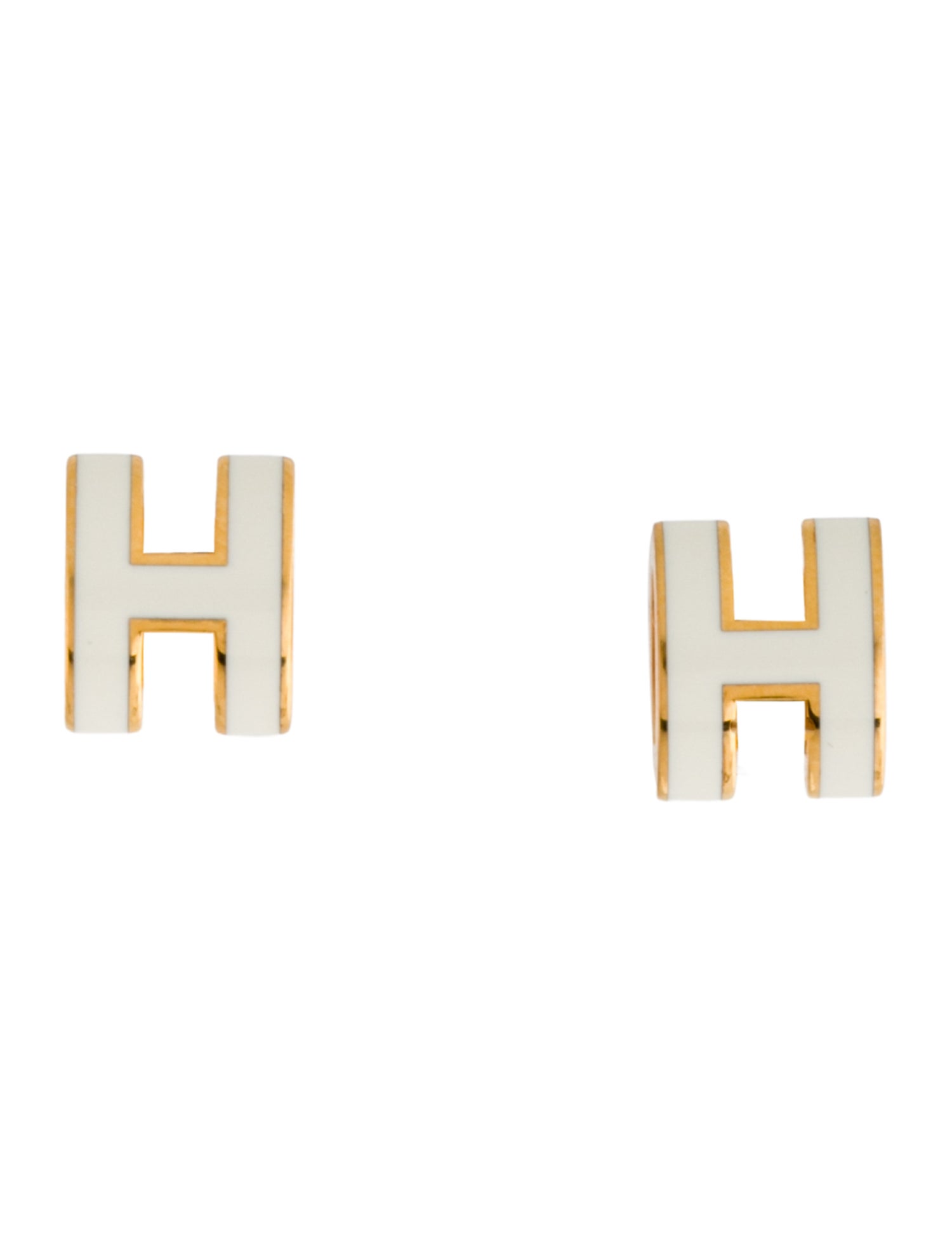 Hermès Mini Pop H Stud Earrings